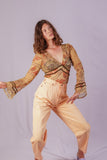 70's Sheer Silk blouse