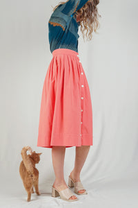 Pink A-lined Skirt