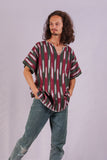 Eclectic Poncho Style Shirt