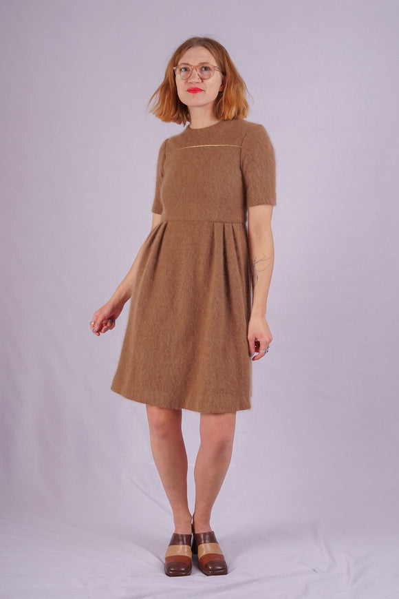Brown Mohair Dress