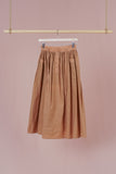 Camel Cotton Skirt