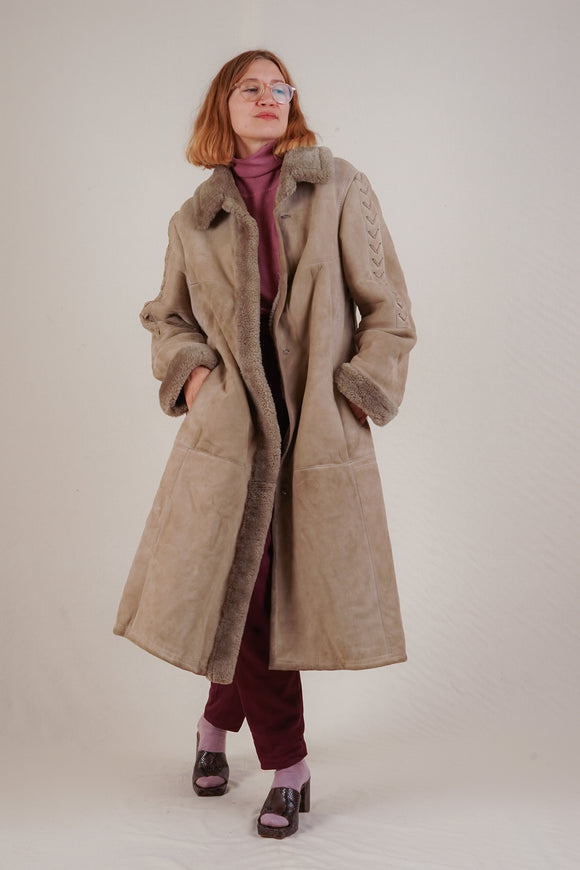 Long Vintage Lammy Coat