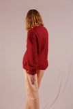 Copper-red Vintage Mohair Knit