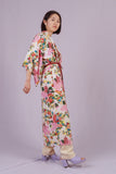 Kimono with Floral pattern