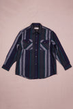 Blue Vintage Striped Shirt